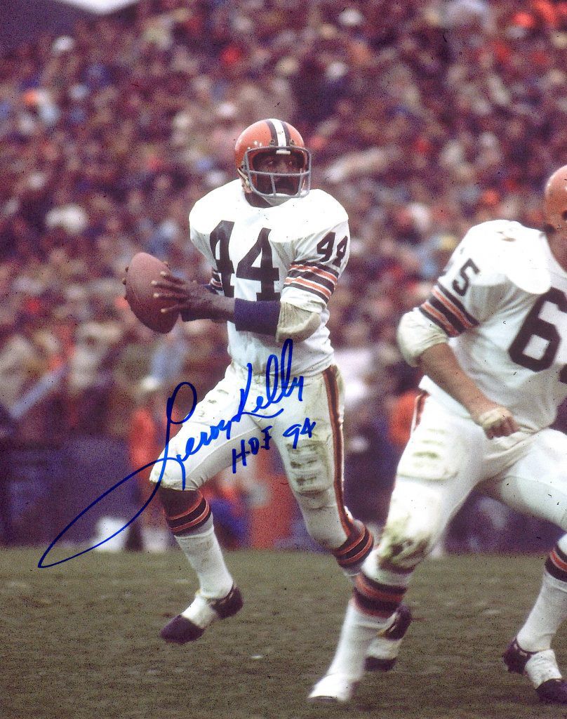 Leroy Kelly Autographed Signed 8X10 Cleveland Browns Photo - Autographs