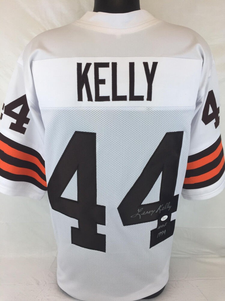 Leroy Kelly Autographed Signed Cleveland Browns White Jersey