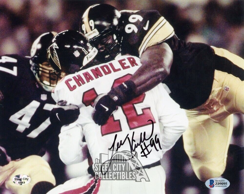 Levon Kirkland Autographed Signed Pittsburgh Steelers 8X10 Photo - Beckett  COA