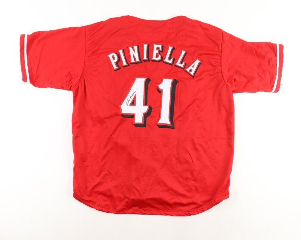 Lou Piniella Signed Jersey (JSA)