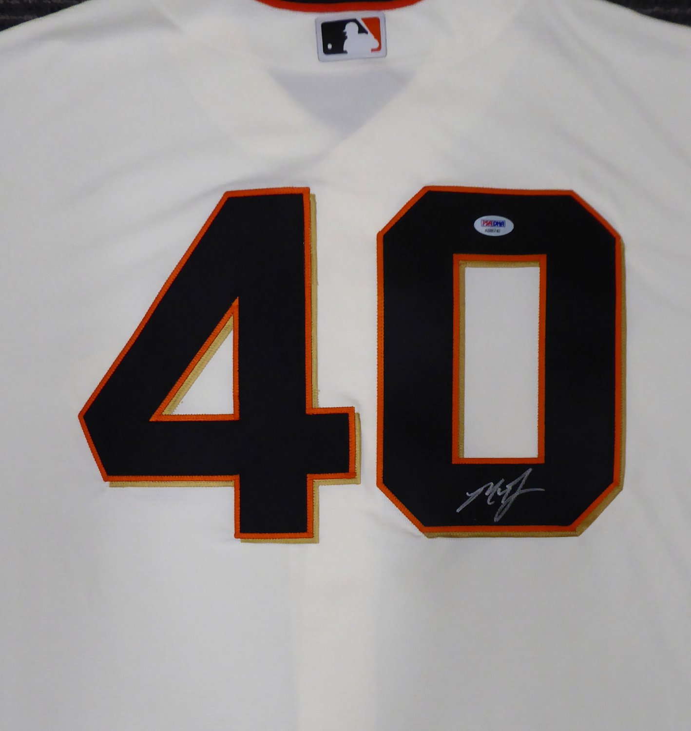 Madison Bumgarner Autographed and Framed San Francisco Giants Jersey