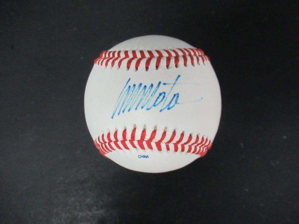 Manny Mota Autographed Signed Baseball Autograph Auto PSA/DNA