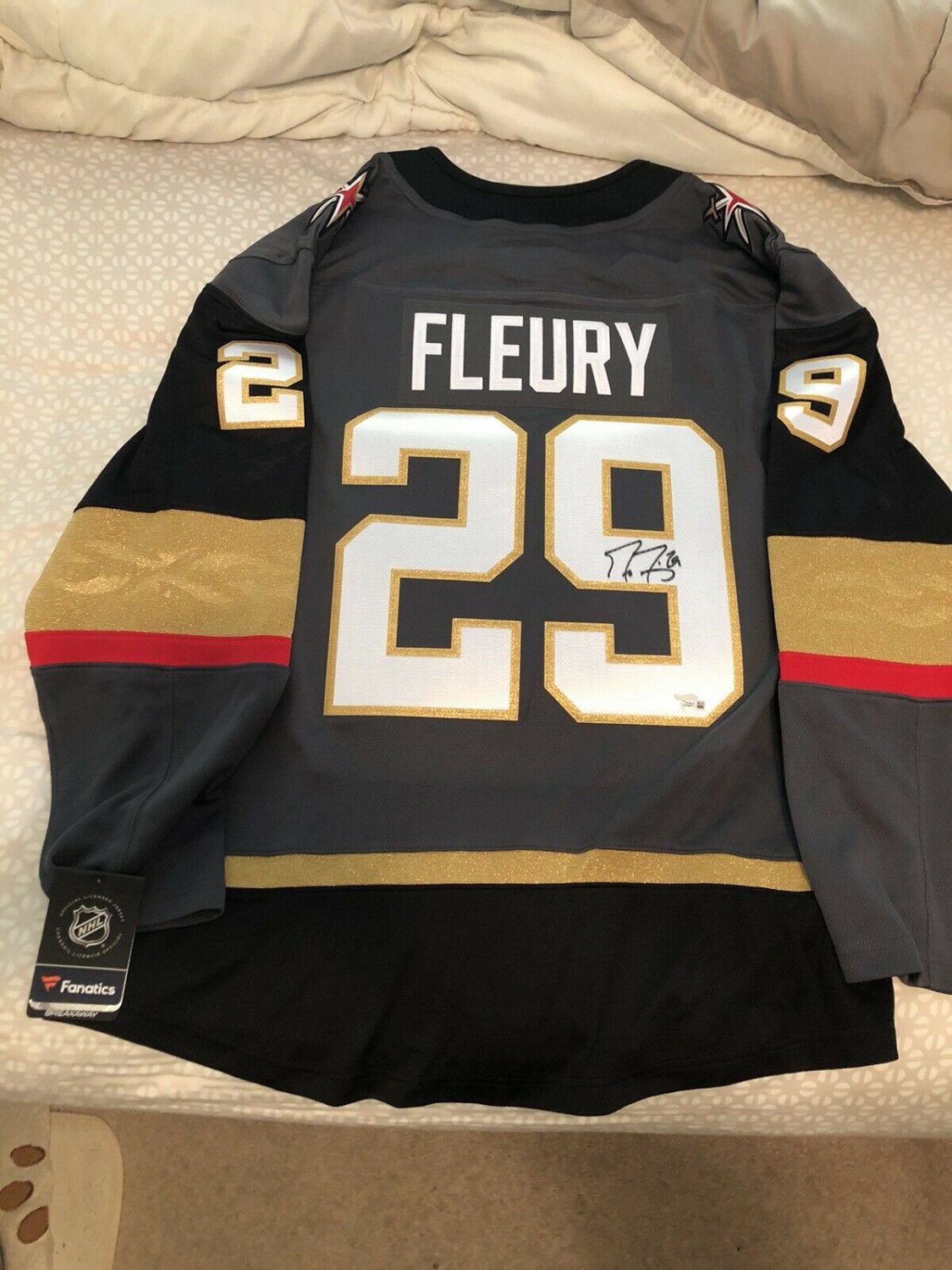 Signed fleury jersey clearance