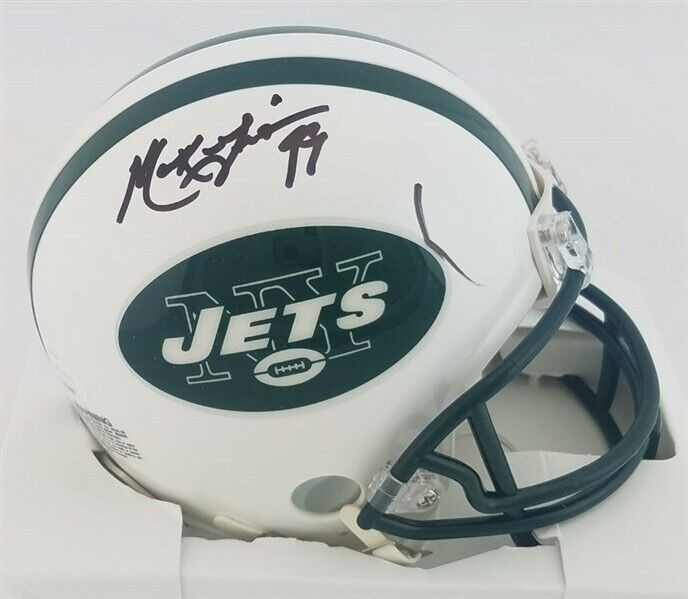 Mark Gastineau Autographed Signed New York Jets Mini Helmet (JSA COA) N Y Sack  Exchange D.E.