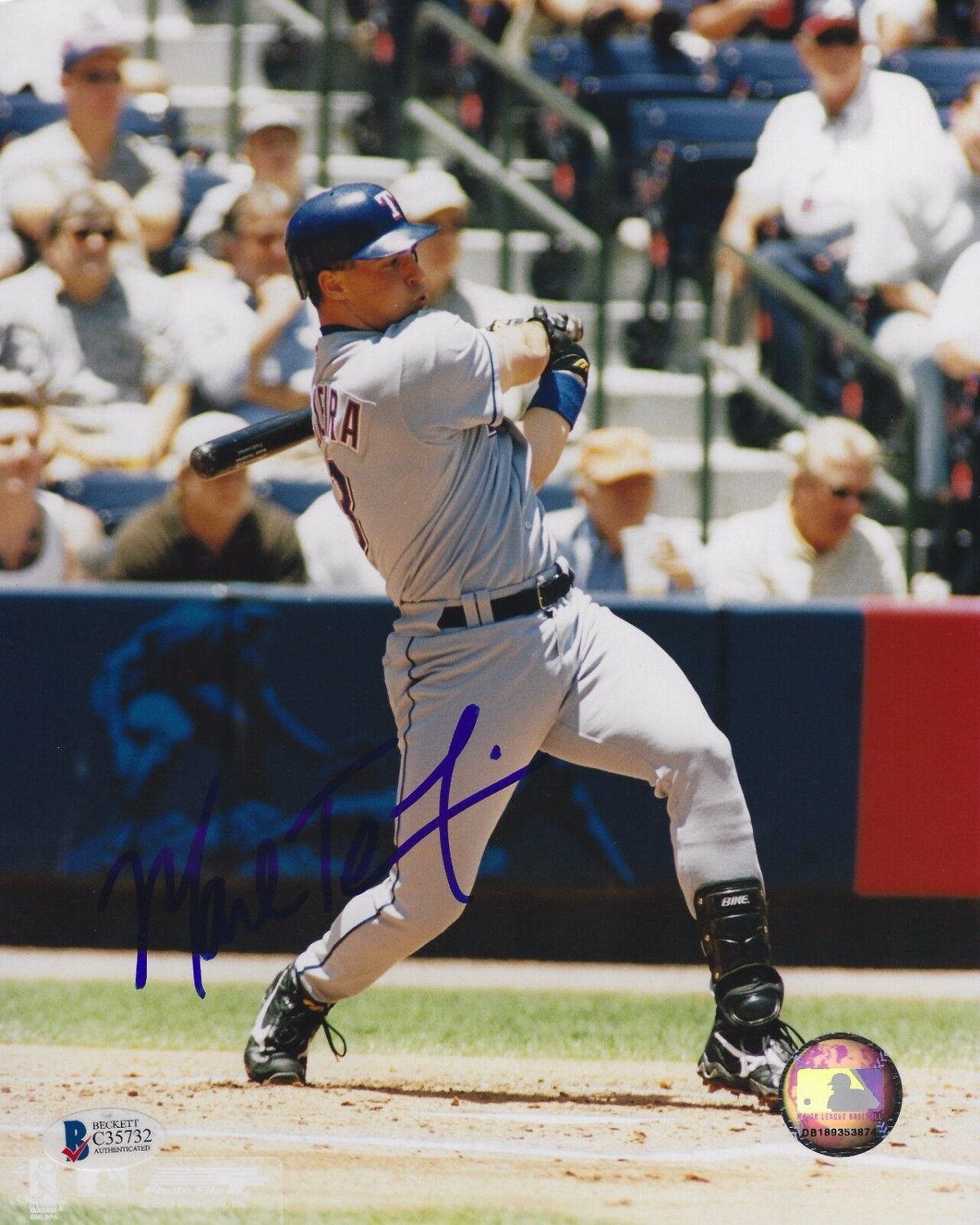 Mark Teixeira Autographed Signed Texas Rangers 8X10 Photo With