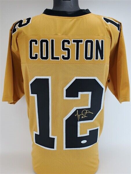 Marques Colston Autographed Signed New Orleans Saints Jersey (JSA COA)  Super Bowl Xliv Wr