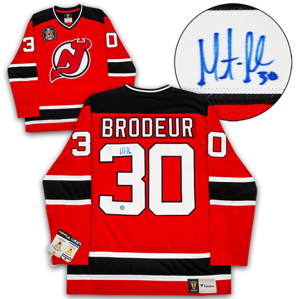 martin brodeur signed jersey