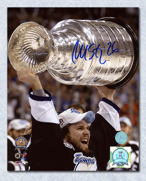 Martin St Louis Tampa Bay Lightning Autographed Signed 2004