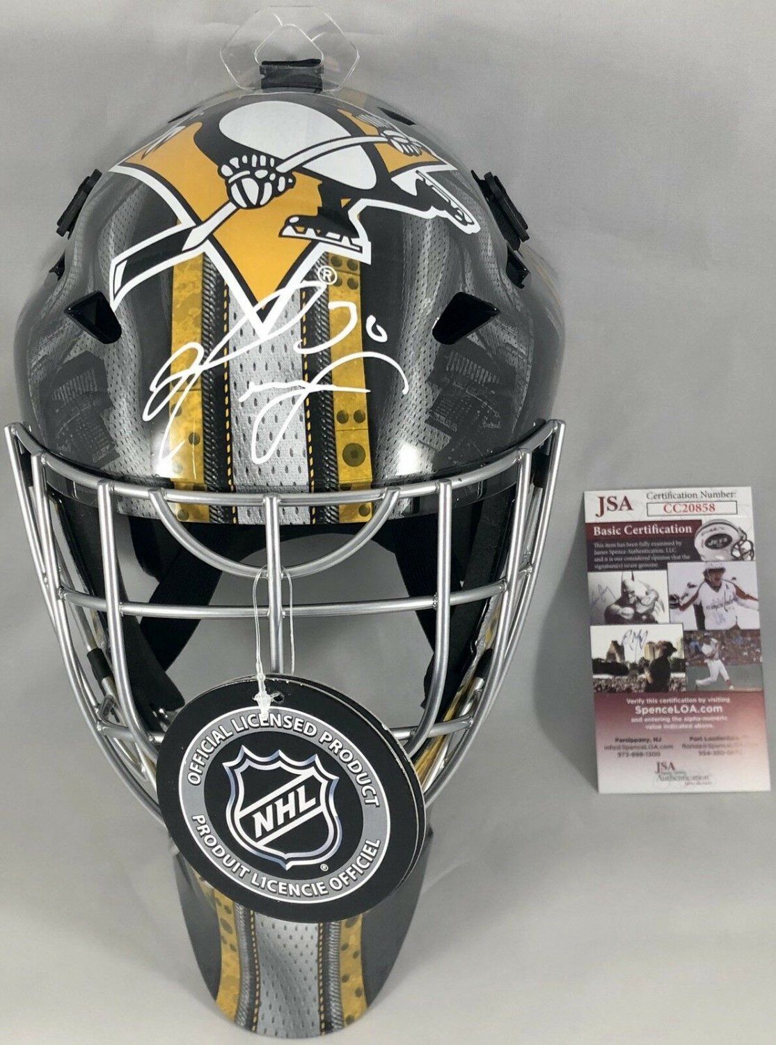 Matt Murray Autographed Signed Full-Size Pittsburgh Penguins Goalie