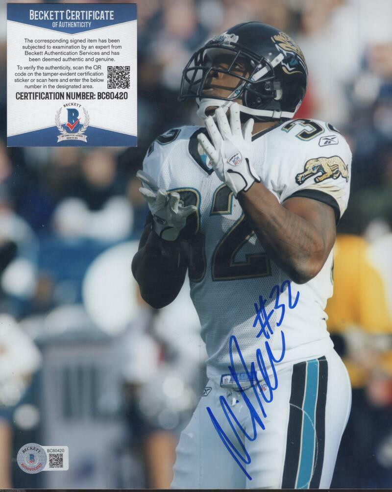 Maurice Jones-Drew Autographed Signed Maurice Jones-Drew Jacksonville  Jaguars 8X10 Photo Beckett