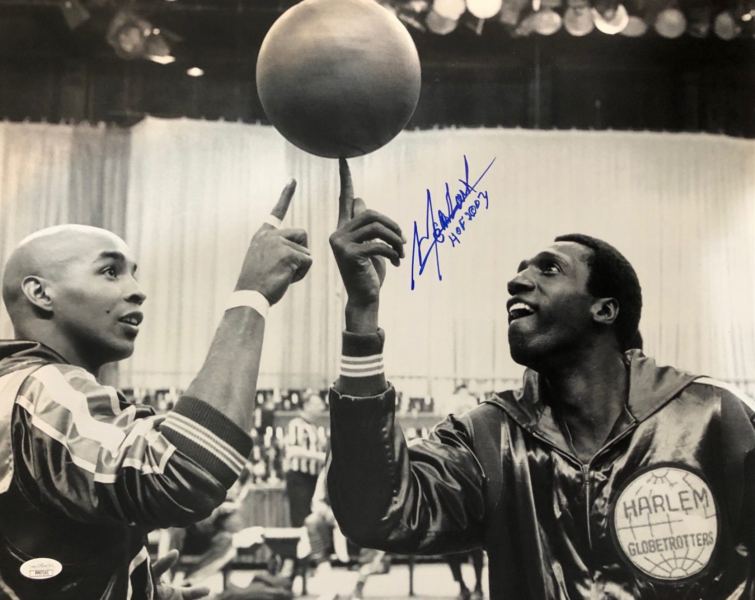 Meadowlark Lemon Autographed Signed 16 X 20 Harlem Globetrotters Photo