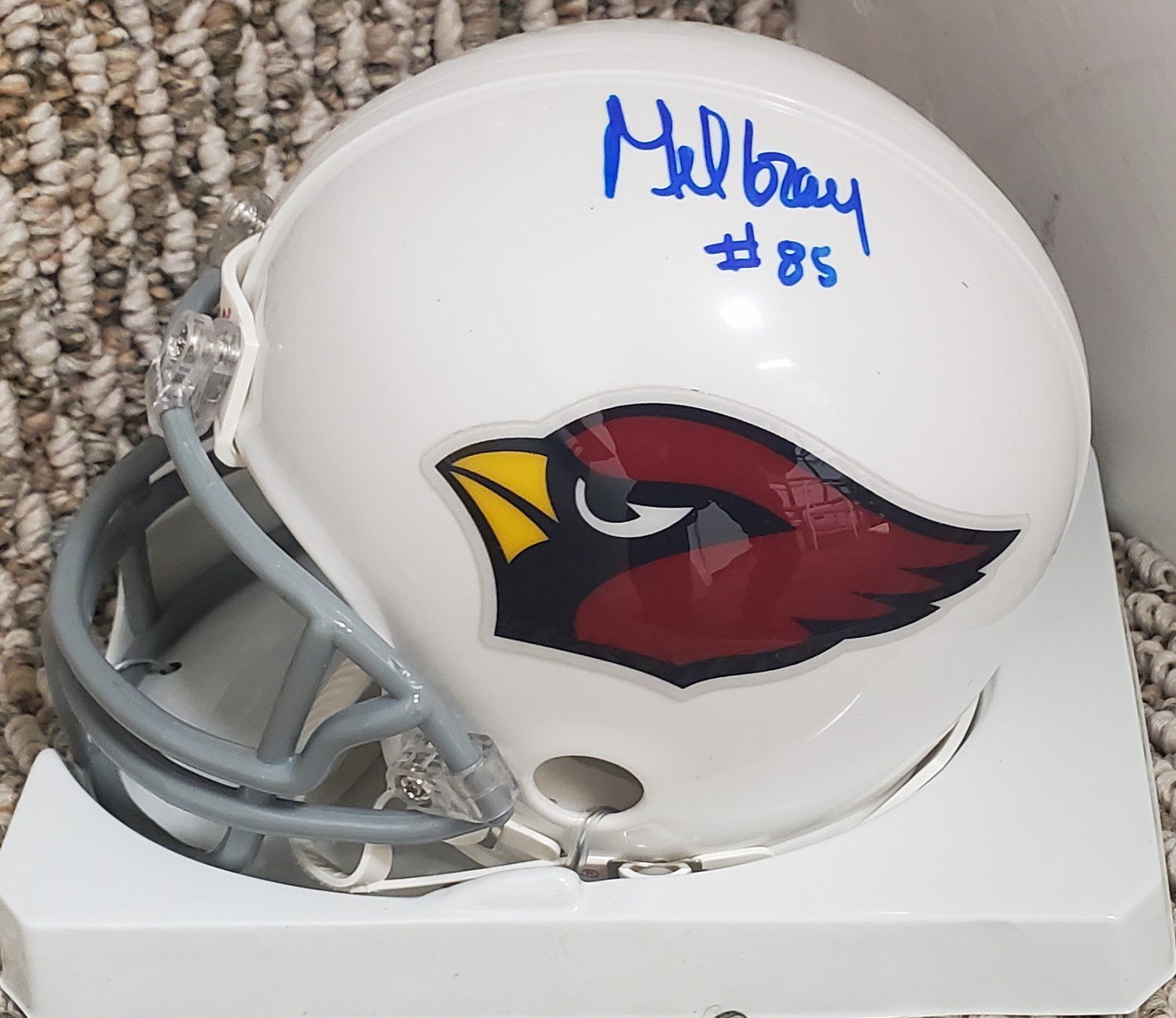 Autographed Mel Gray St. Louis Cardinals mini helmet with COA :  Collectibles & Fine Art 