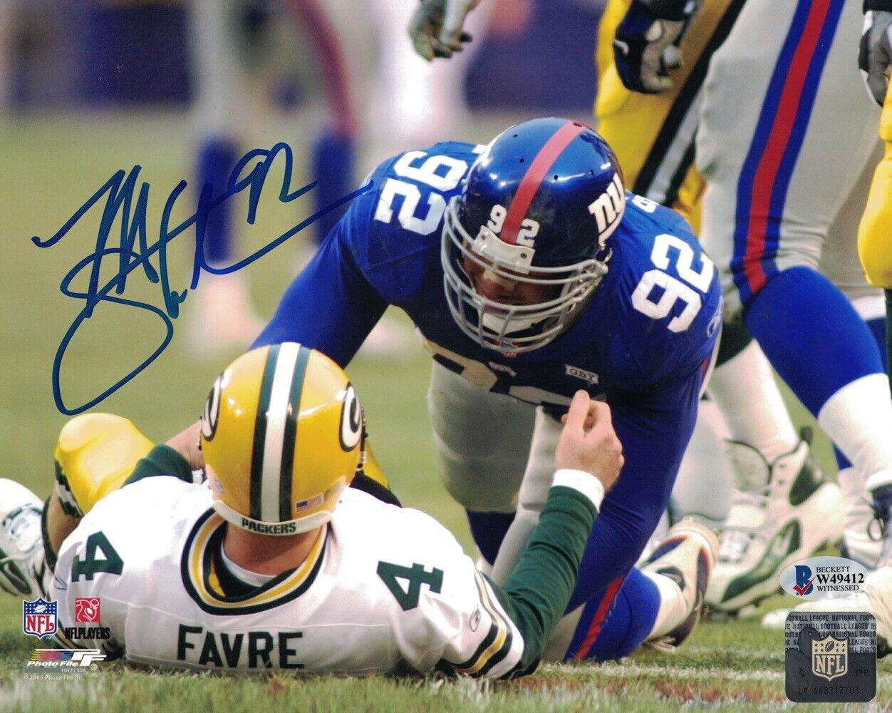 Michael Strahan Autographed Signed New York Giants 8X10 Photo