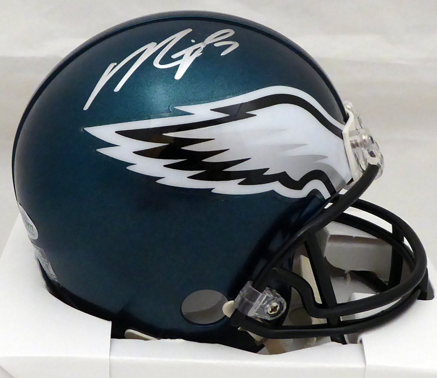 michael vick signed mini helmet