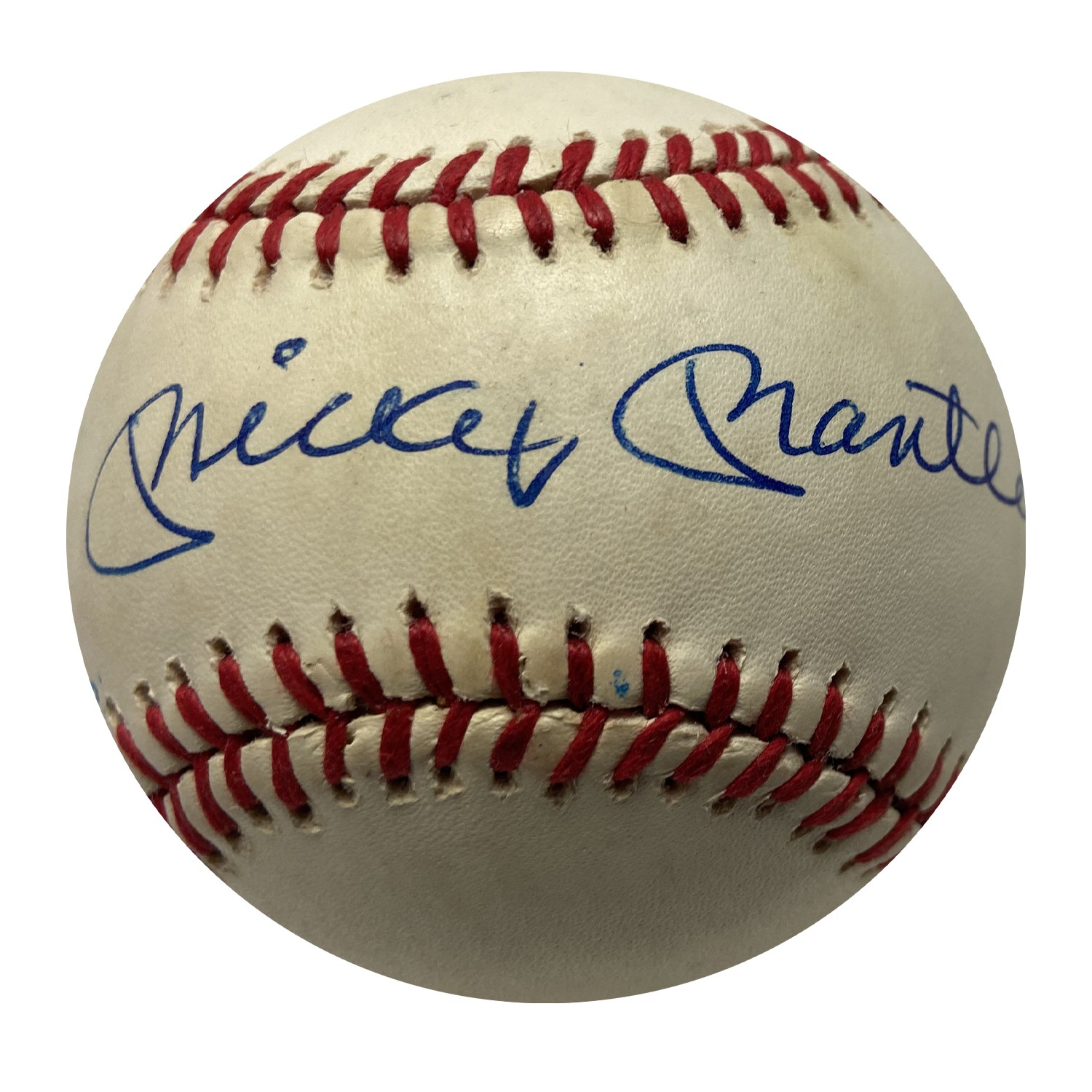 Mickey Mantle Signed Baseball New York Yankees JSA Certification