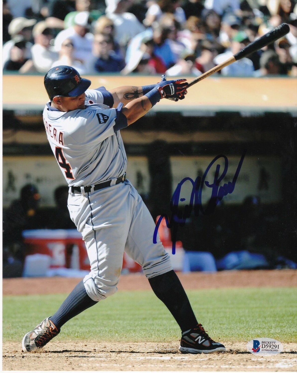 Miguel Cabrera Autographed Signed Detroit Tigers Beckett Authenticated