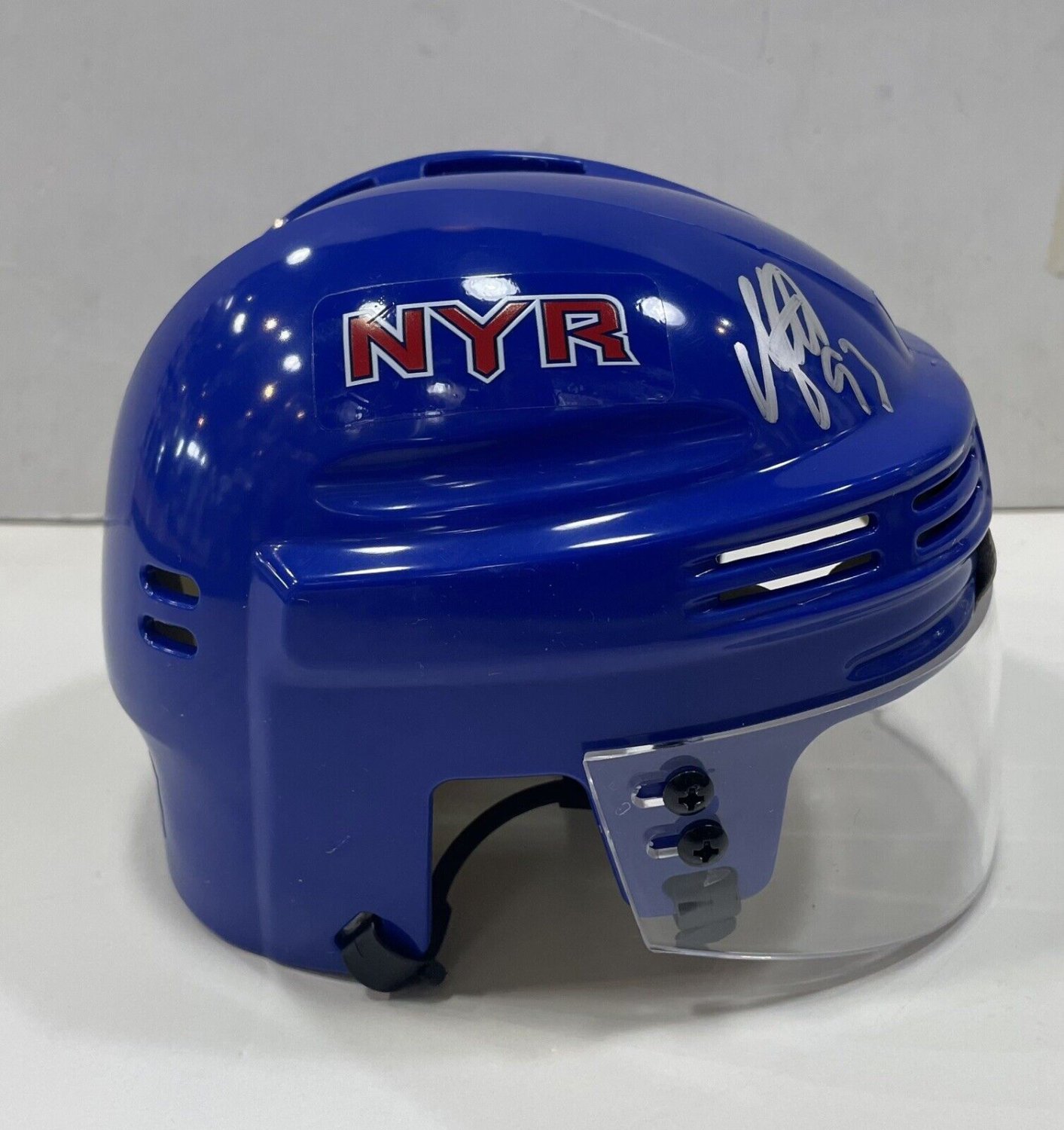 Mika Zibanejad New York Rangers Autographed Fanatics Authentic