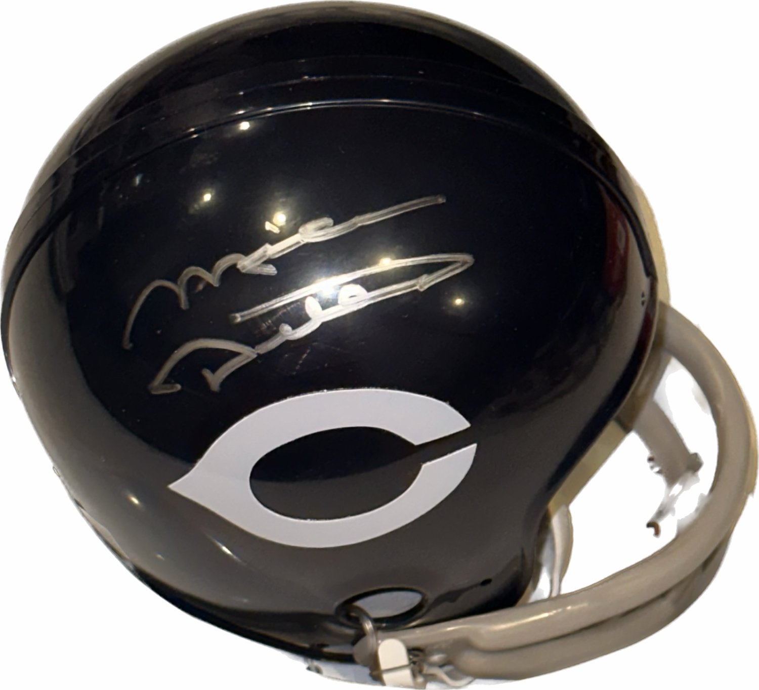 mike ditka autographed football