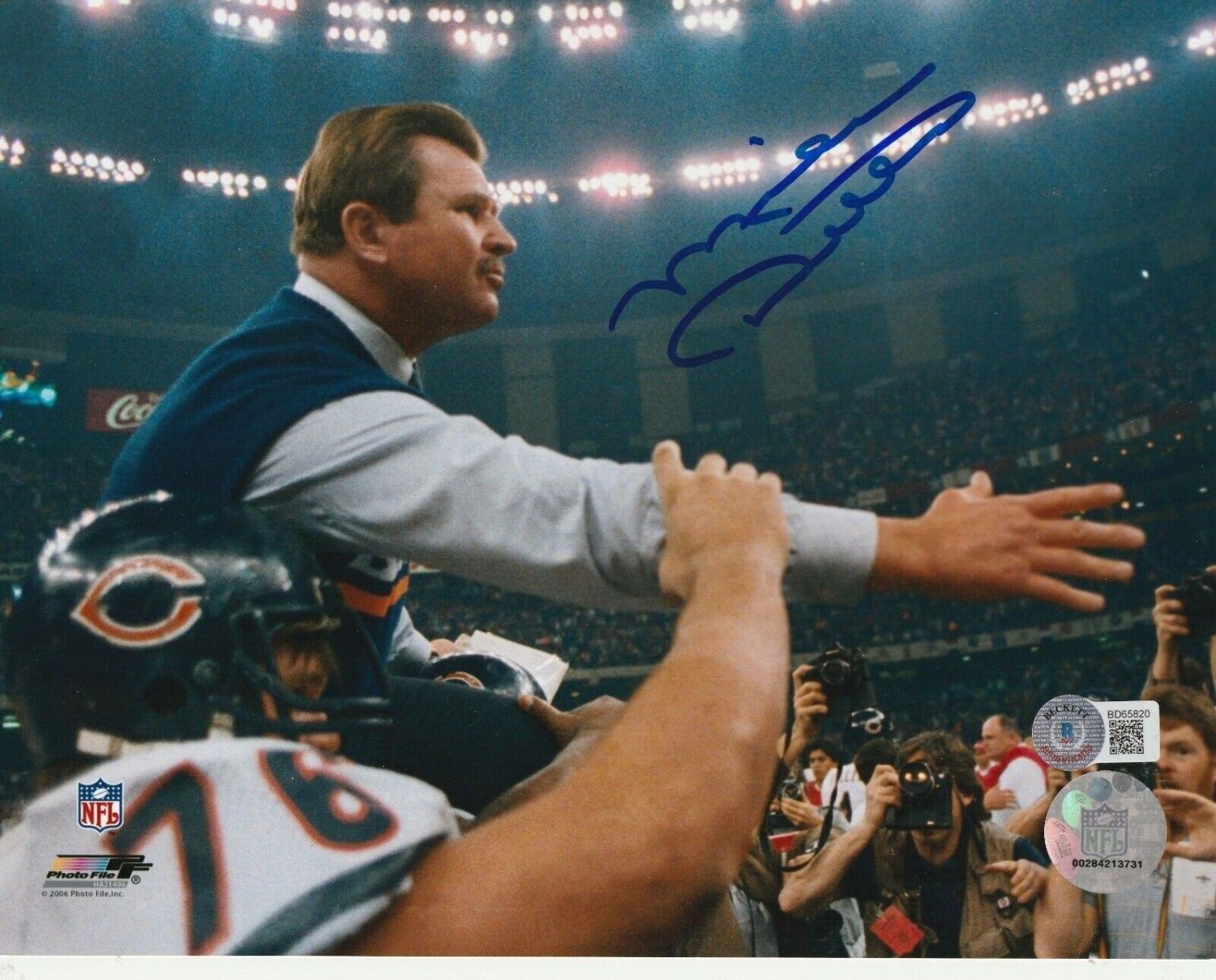 mike ditka jersey products for sale