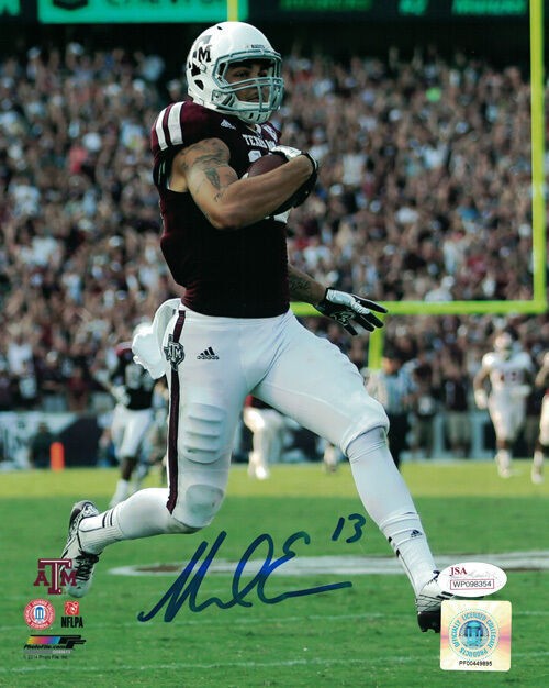 Mike Evans Autographed Signed Texas A&M Aggies 8X10 Photo JSA