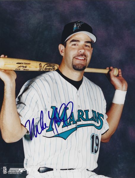 Mike Lowell Autographed Signed 8X10 Florida Marlins Photo - Autographs