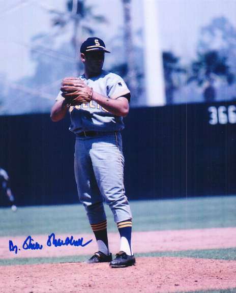 Mike Marshall Autographed Signed Dr 8X10 Seattle Pilots Photo
