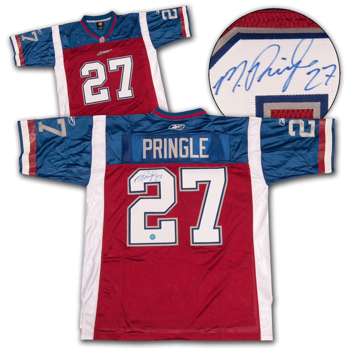 Mike Pringle Montreal Alouettes Autographed Signed Custom ...