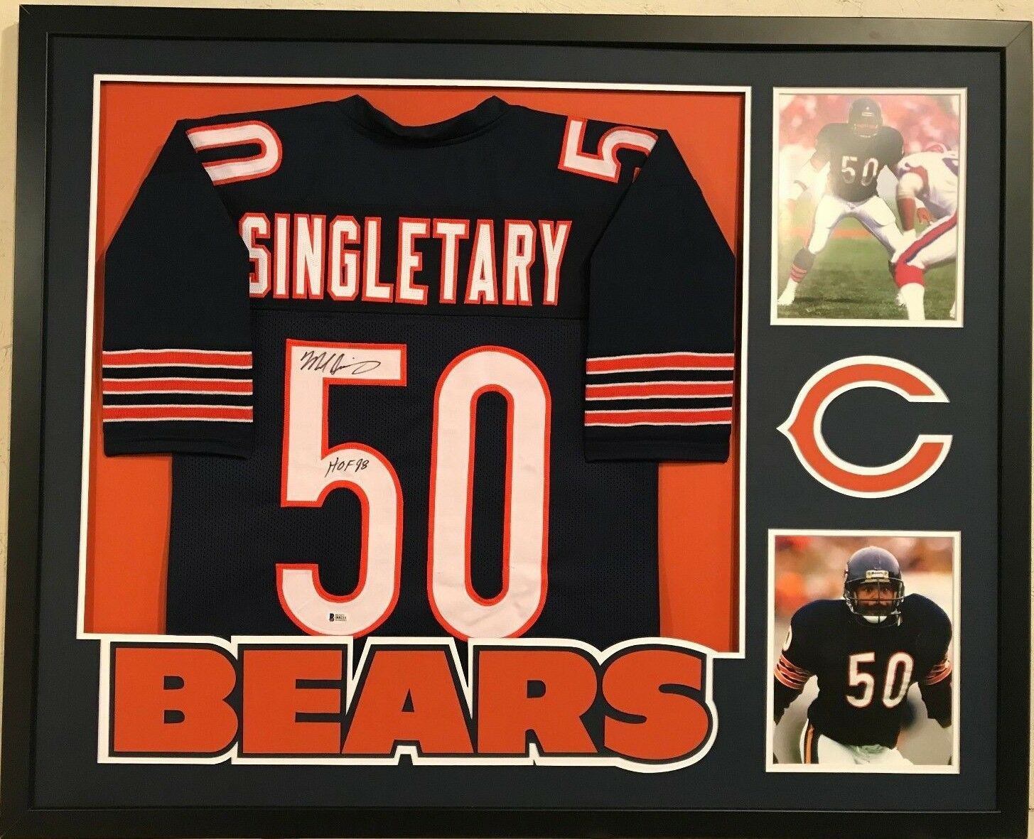 chicago bears mike singletary jersey