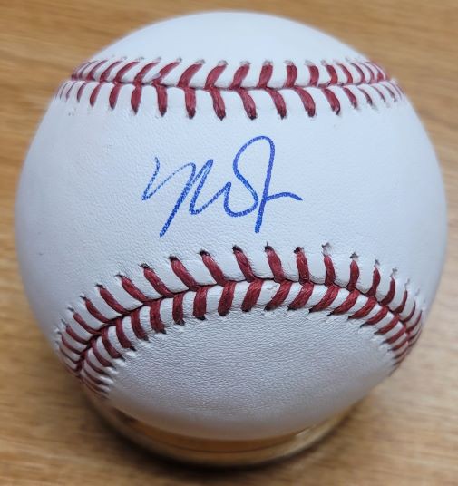 Mike Trout Autographed Signed Official Major League Baseball MLB Hologram -  Autographs