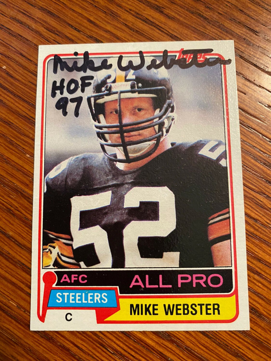 mike webster jersey