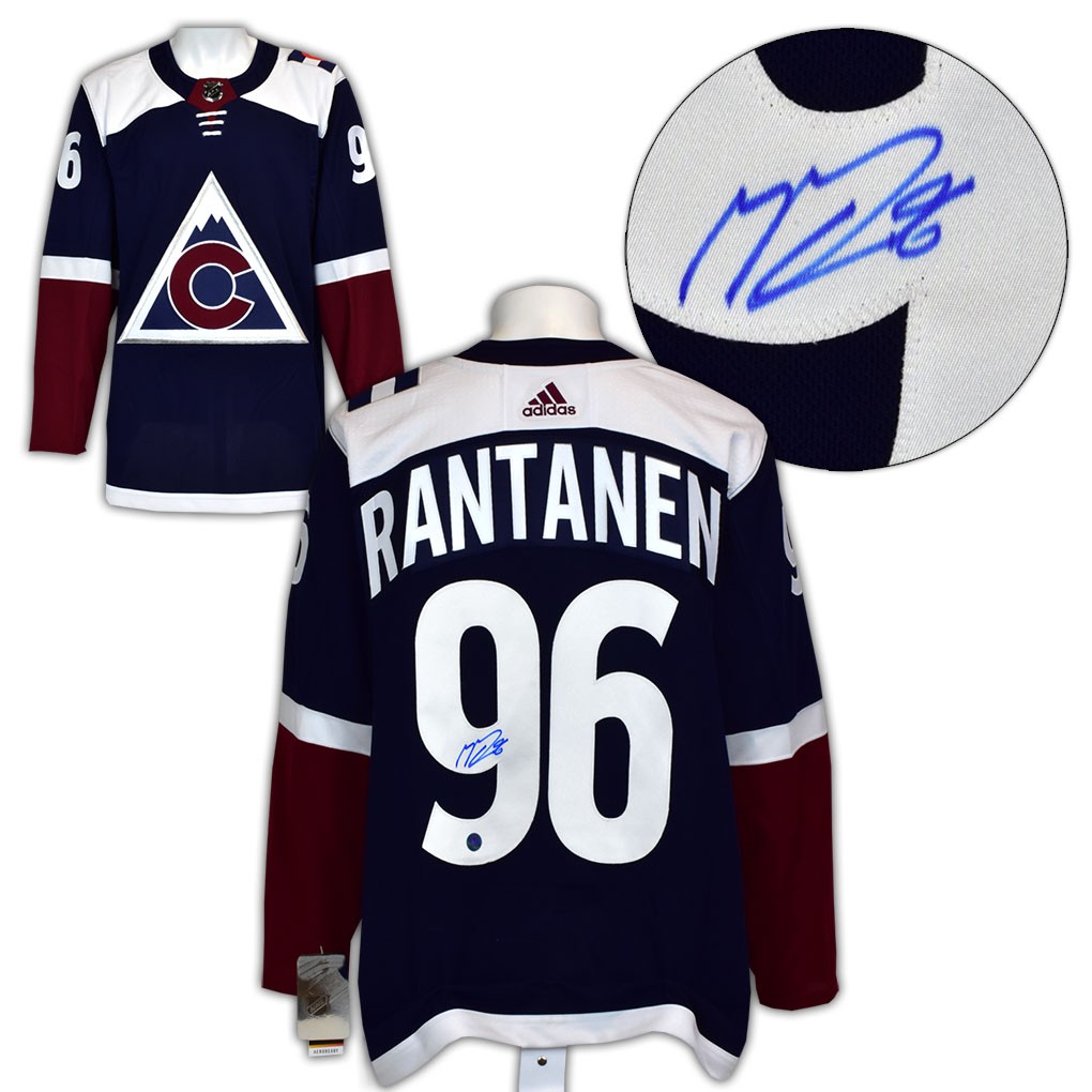 Mikko Rantanen Colorado Avalanche Autographed Signed Alt Adidas