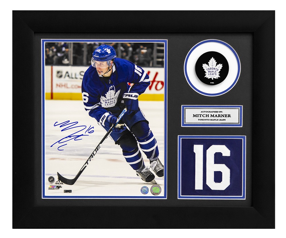 Mitch Marner Toronto St Pats Autographed Signed Maple Leafs Heritage ...