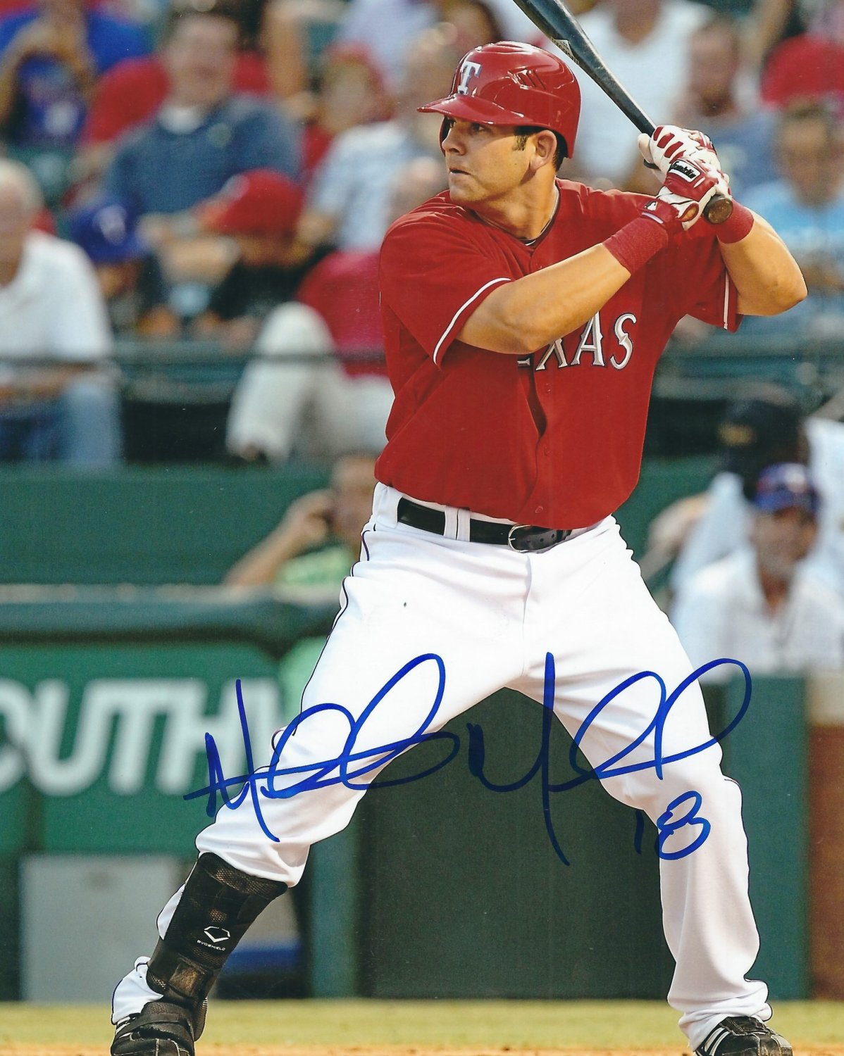 Mitch Moreland Autographed Signed 8X10 Texas Rangers Photo