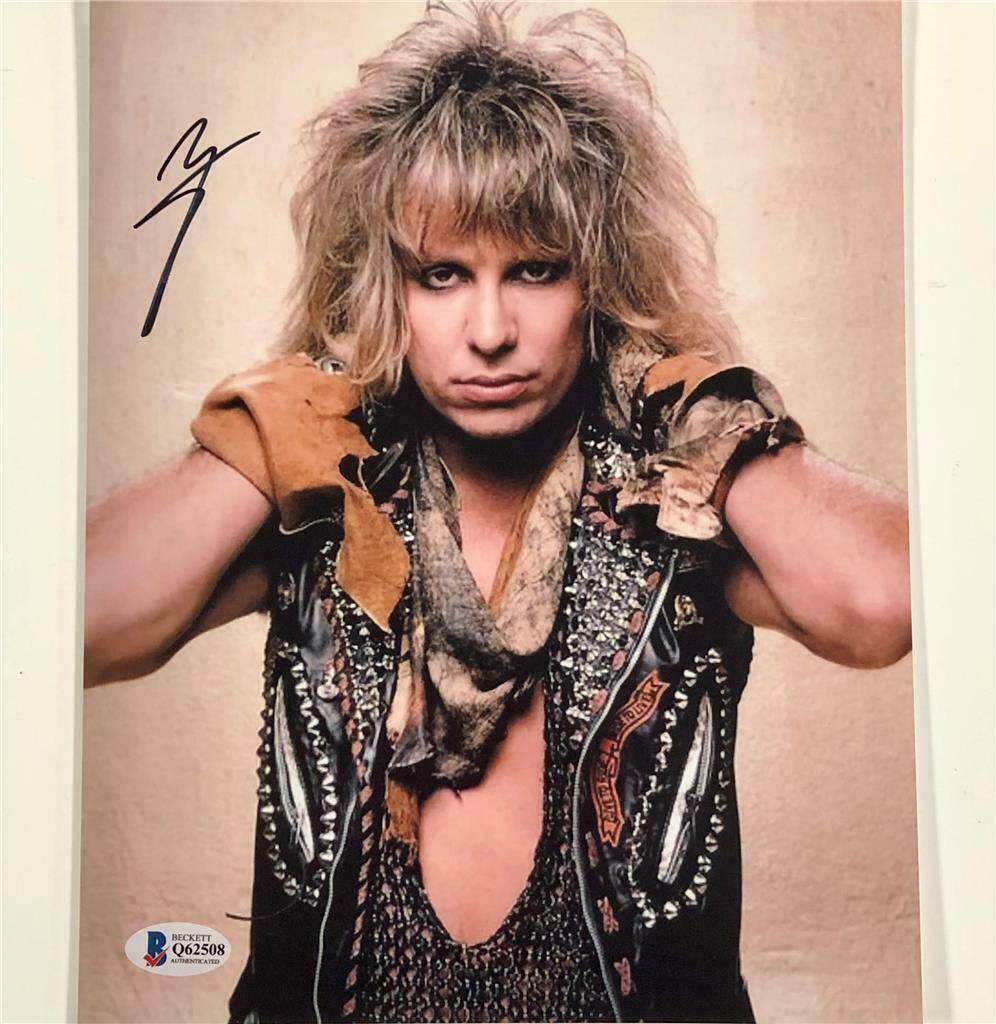 Motley Crue Autographed Signed Lead Singer Vince Neil ...