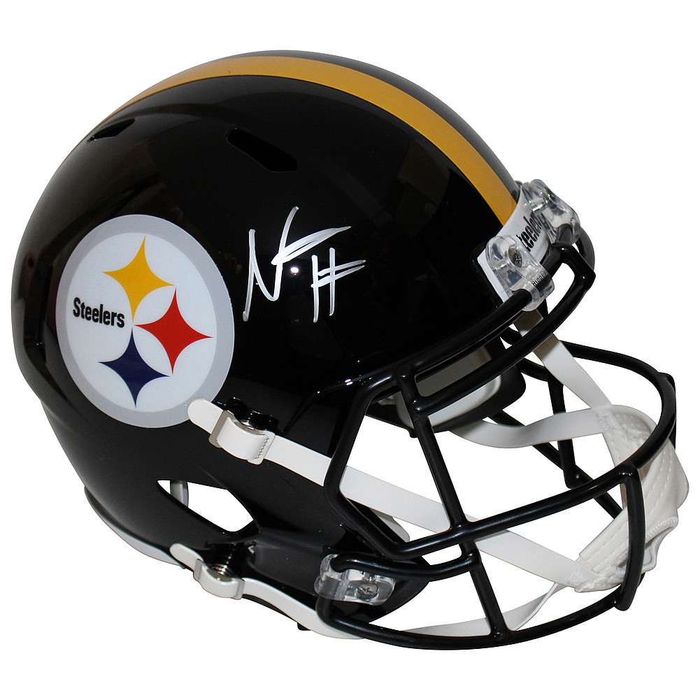 Najee Harris Autographed Pittsburgh Steelers Riddell Speed Full