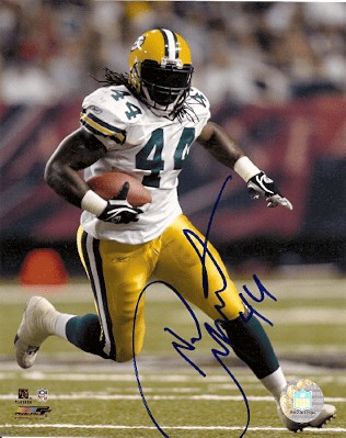 Najeh Davenport Autographed Signed Green Bay Packers Photo - Autographs