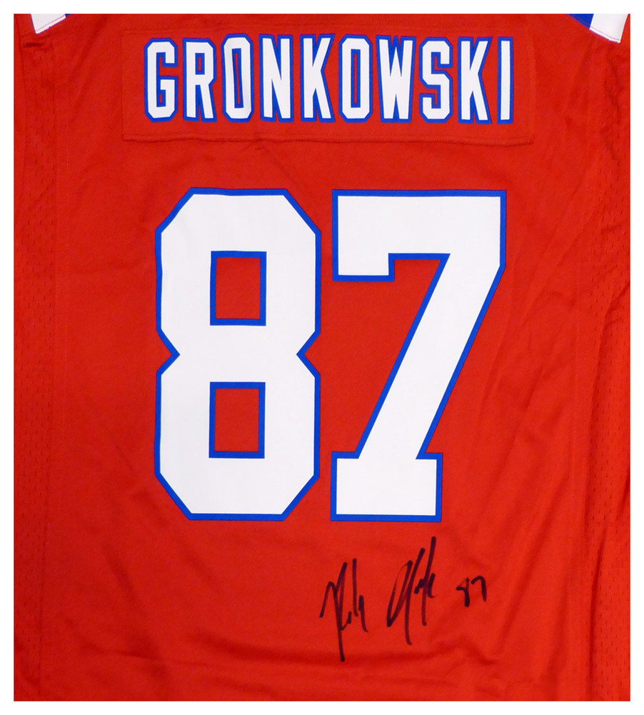 rob gronkowski red jersey