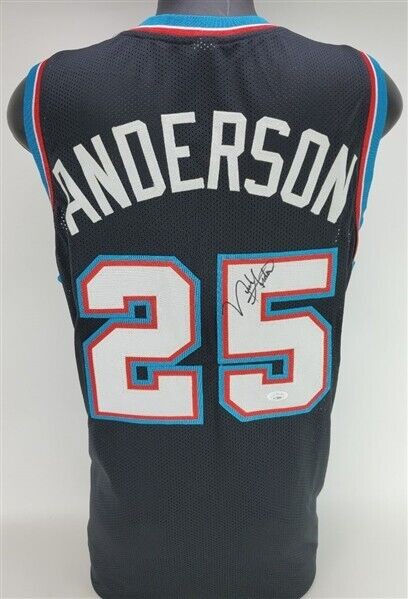Nick Anderson Authentic Signed Autographed Orlando Magic Jersey