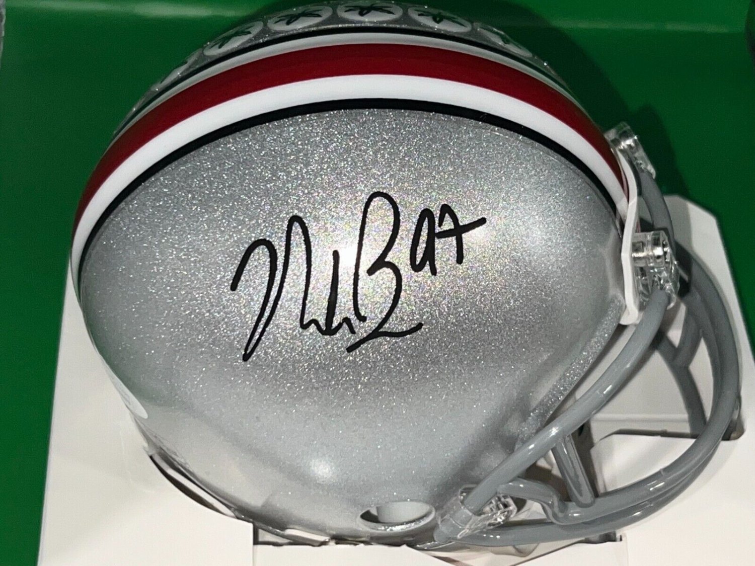 Nick Bosa Autographed Signed Ohio State Buckeyes JSA Authenticated Mini  Helmet