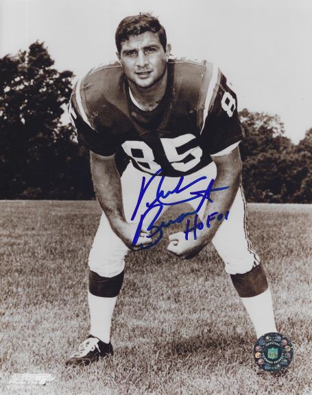 Nick Buoniconti Autographed Signed New England Patriots Photo