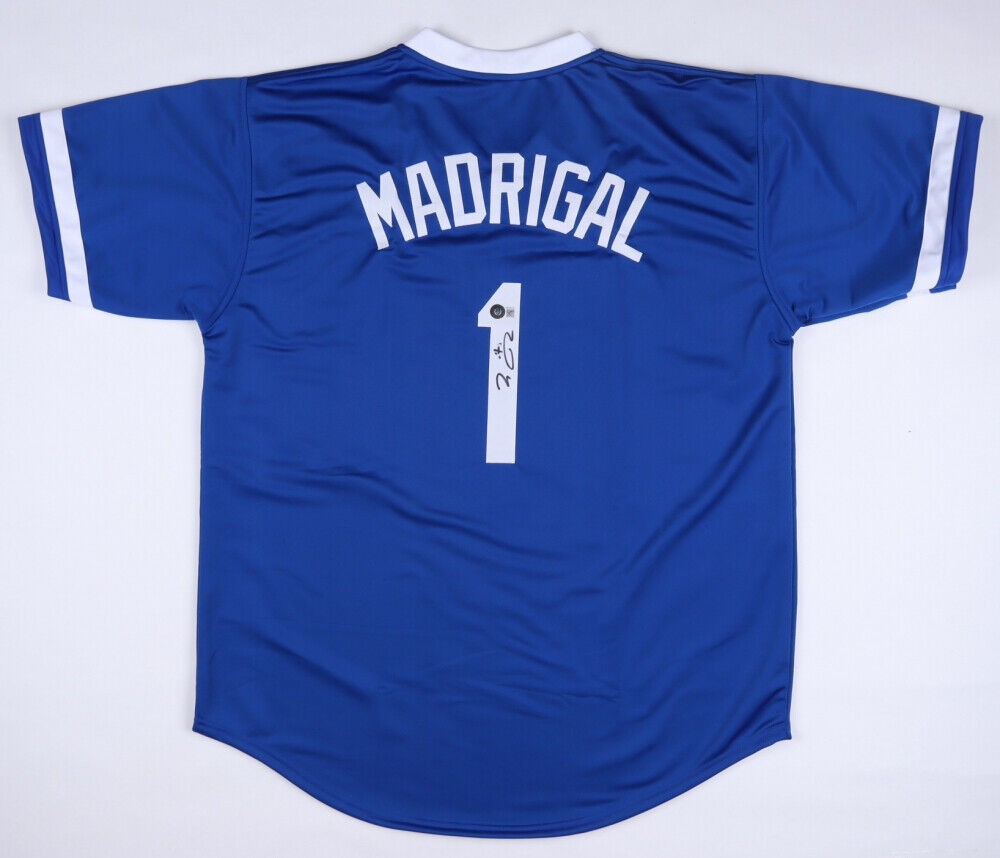 Nick Madrigal Autographed Signed Chicago Cubs Jersey (Beckett