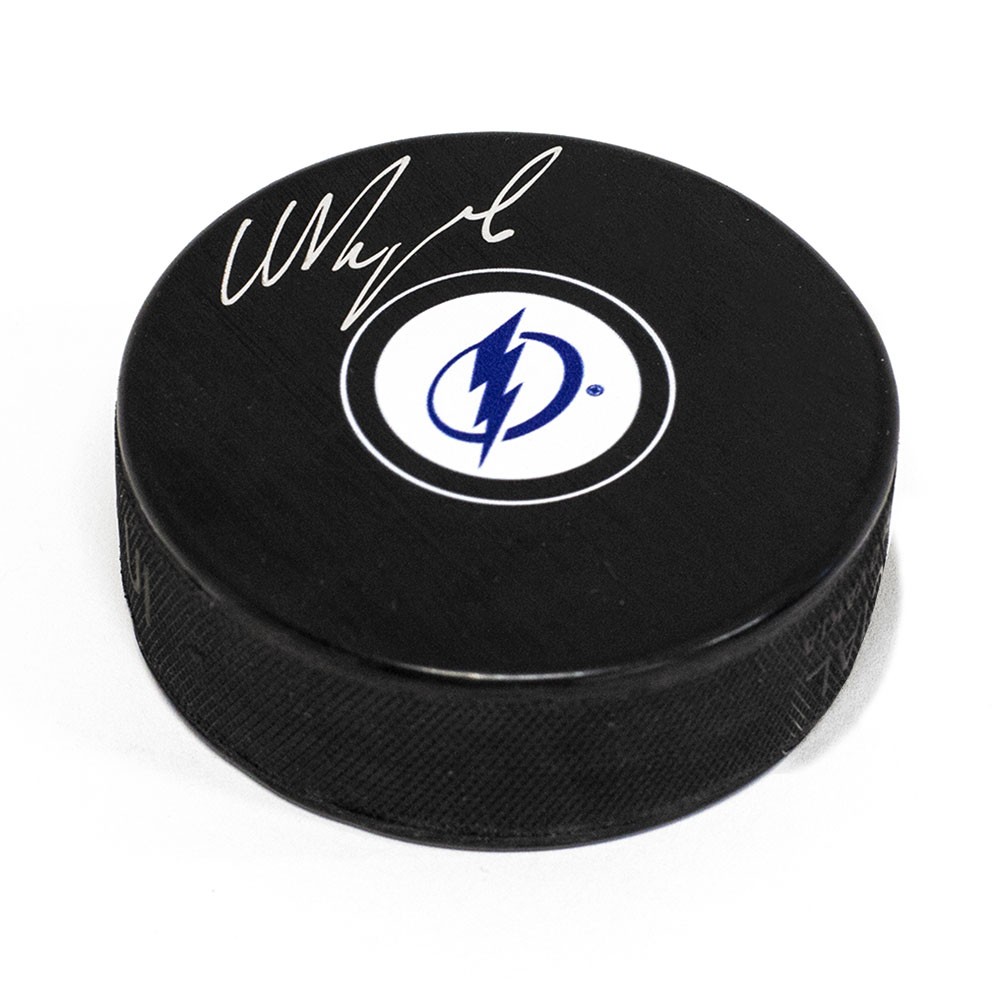 Nikita Kucherov Tampa Bay Lightning Autographed Signed Hockey Puck