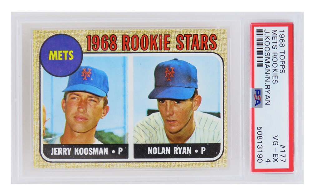 Nolan Ryan / Jerry Koosman (New York Mets) 1968 Topps Baseball