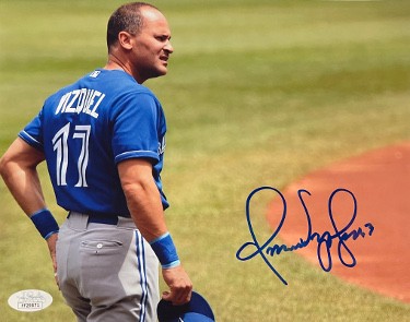 Omar Vizquel Autographed Signed Toronto Blue Jays 8x10 Photo- JSA