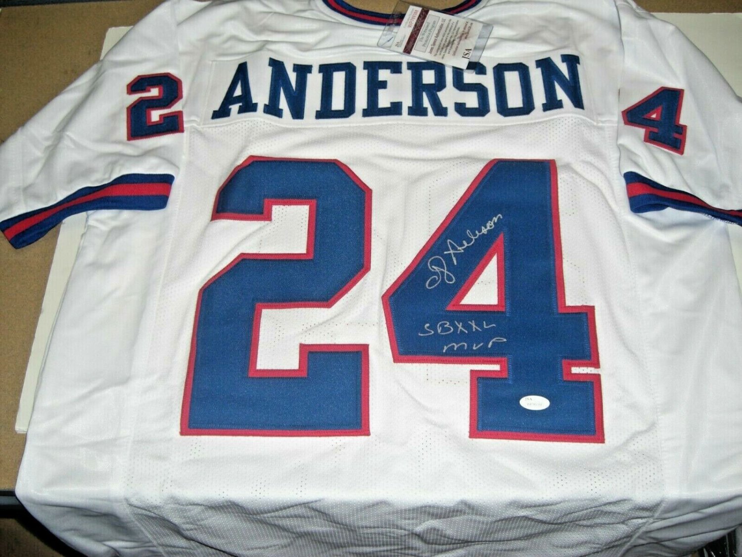 Ottis Anderson Autographed Signed Inscribed N.Y. Giants Jersey Jsa Coa –  MVP Authentics