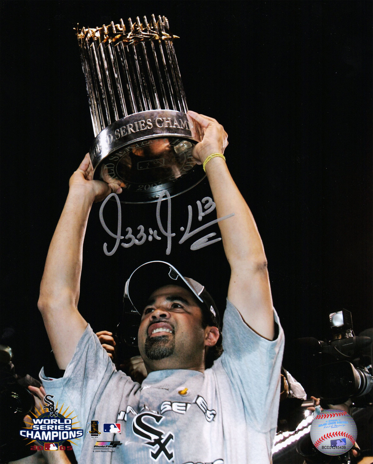 ozzie guillen white sox jersey