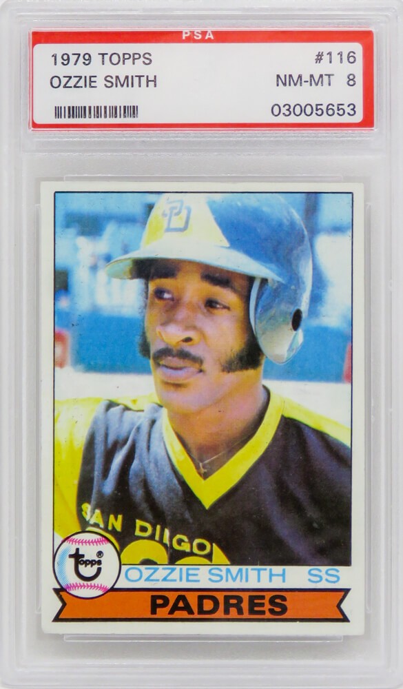 1979 Topps Baseball Ozzie Smith RC Rookie Card San Diego 