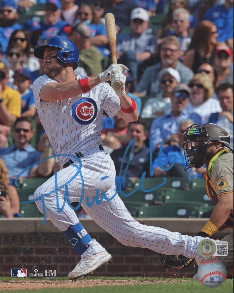 Patrick Wisdom Chicago Cubs SIGNED AUTOGRAPHED 8x10