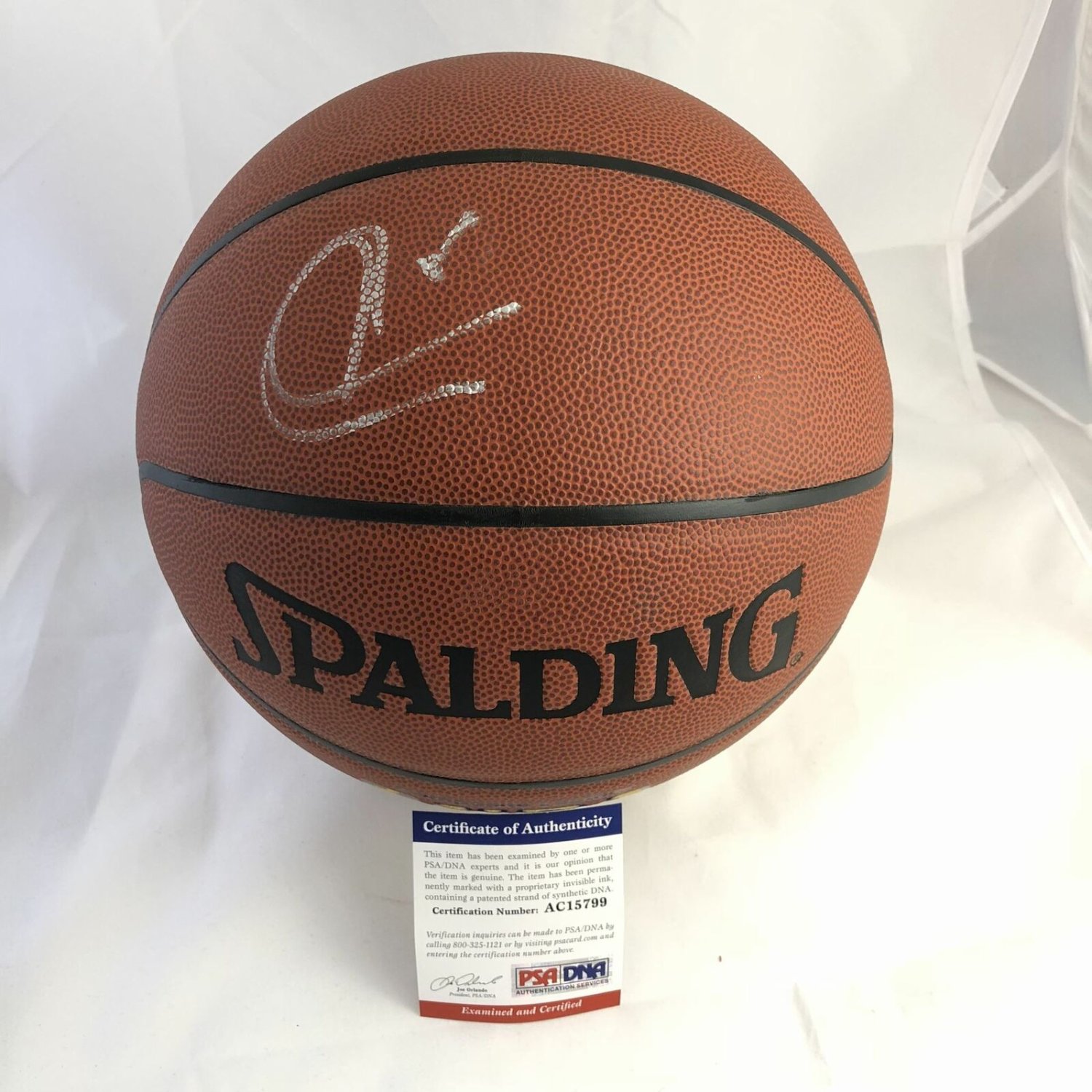 paul pierce autographed basketball