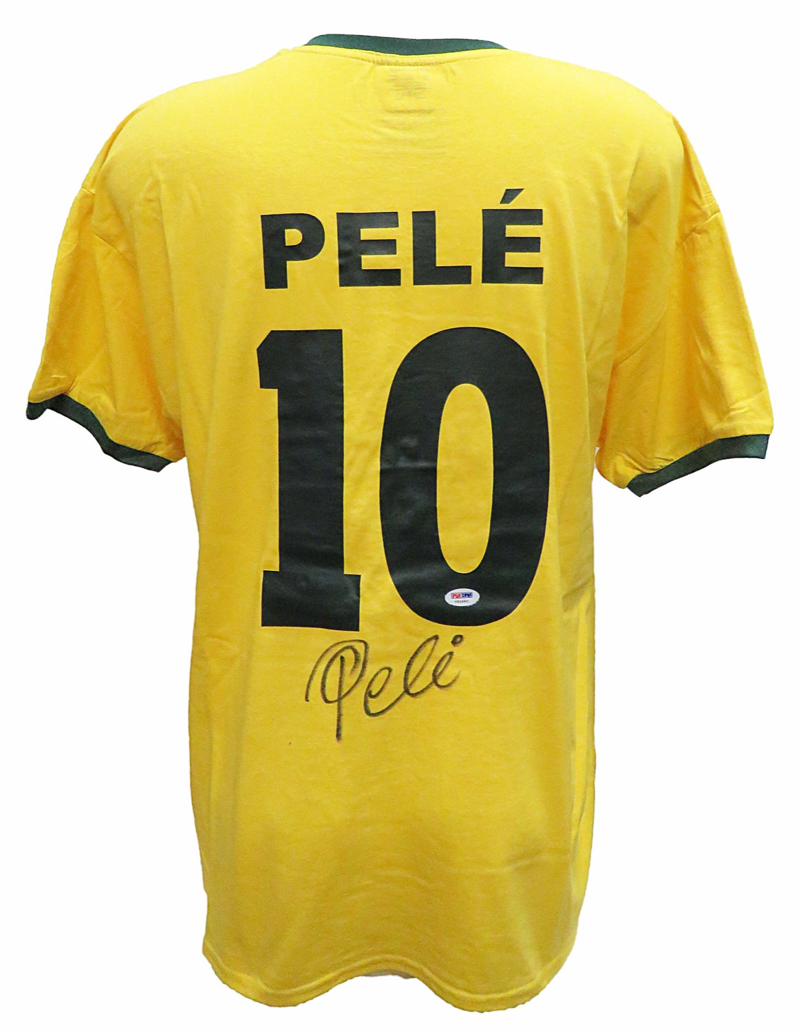 pele signed shirt price